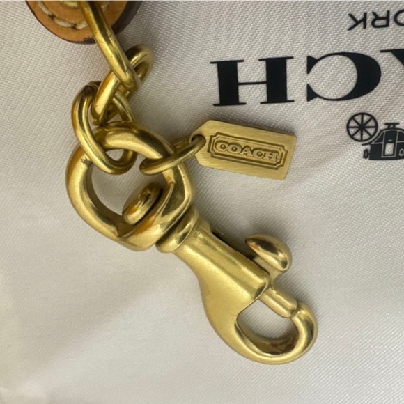 Coach Y2K Daisy Monogram Bag Charm EUC - Picture 4 of 4